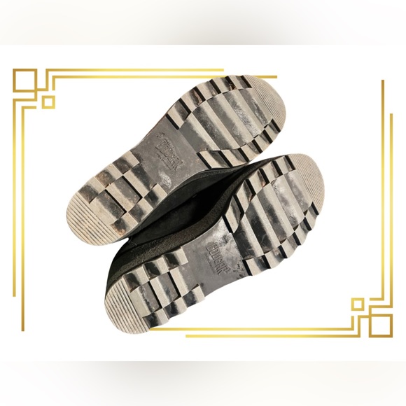 Cougar Wedge Heel Fur Trimmed Anklet Boots - Picture 3 of 5